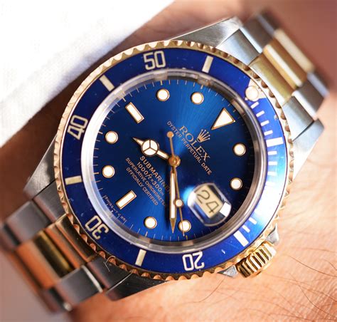 rolex submariner bluesy 16613|Rolex Submariner model 16613 price.